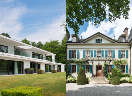 Modern Villa or Traditional House, a way of life