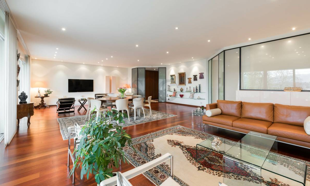 Duplex avec vue lac et montagnes
