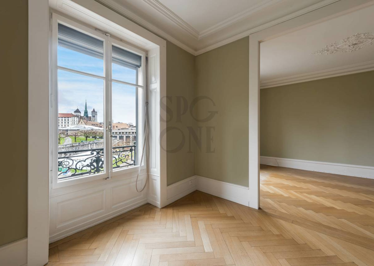 Spacious Haussmann apartment