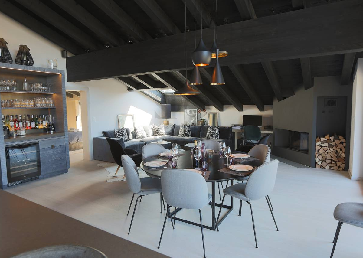 Magnificent 4-bedroom penthouse in the heart of Verbier 