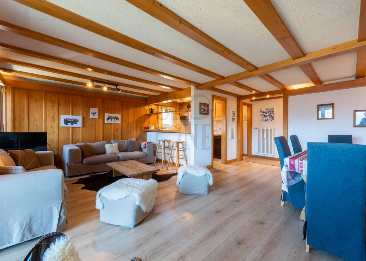 located just 80 meters from the Médran ski lift
