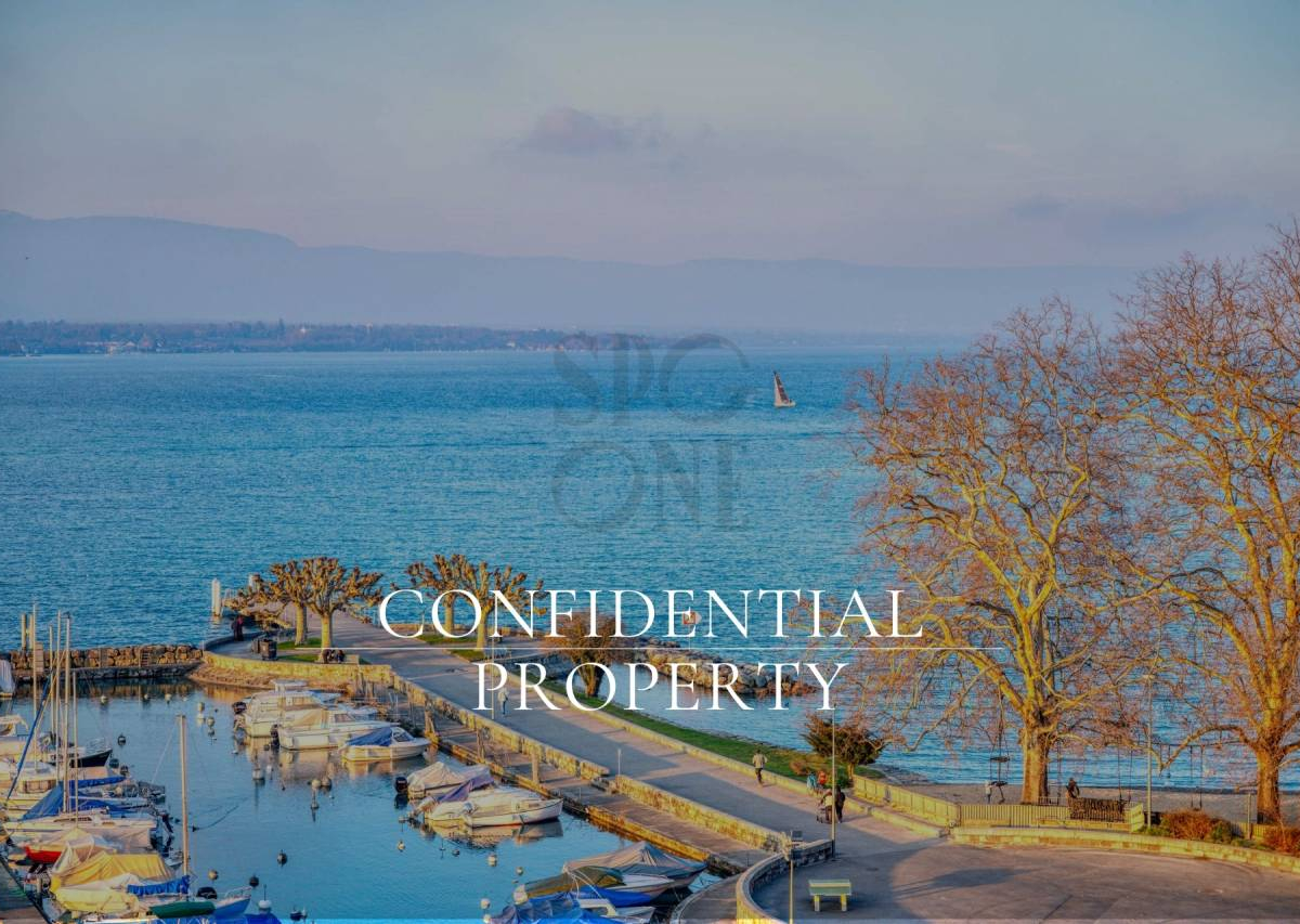 Penthouse en duplex au bord du lac avec terrasse et vue panoramique