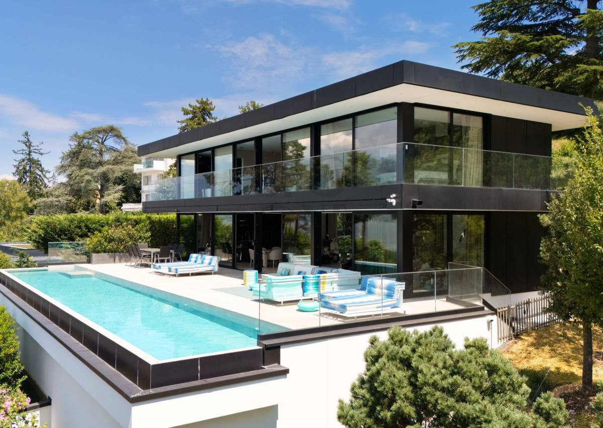 L'essence du luxe contemporain – Vue panoramique sur le Lac