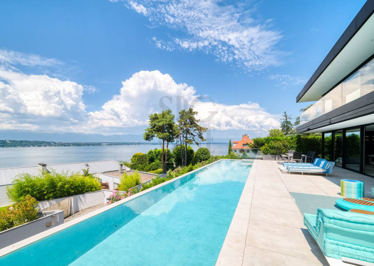 L'essence du luxe contemporain – Vue panoramique sur le Lac
