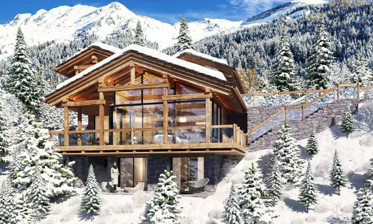 Nouvelle réalisation d'un chalet individuel en résidence principale