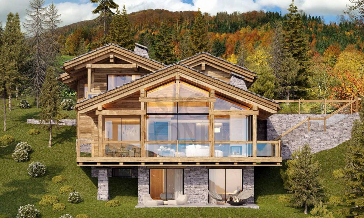 Nouvelle réalisation d'un chalet individuel en résidence principale