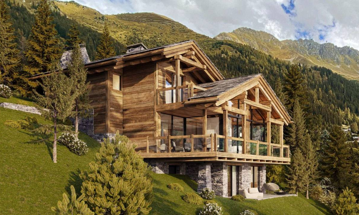 Nouvelle réalisation d'un chalet individuel en résidence principale