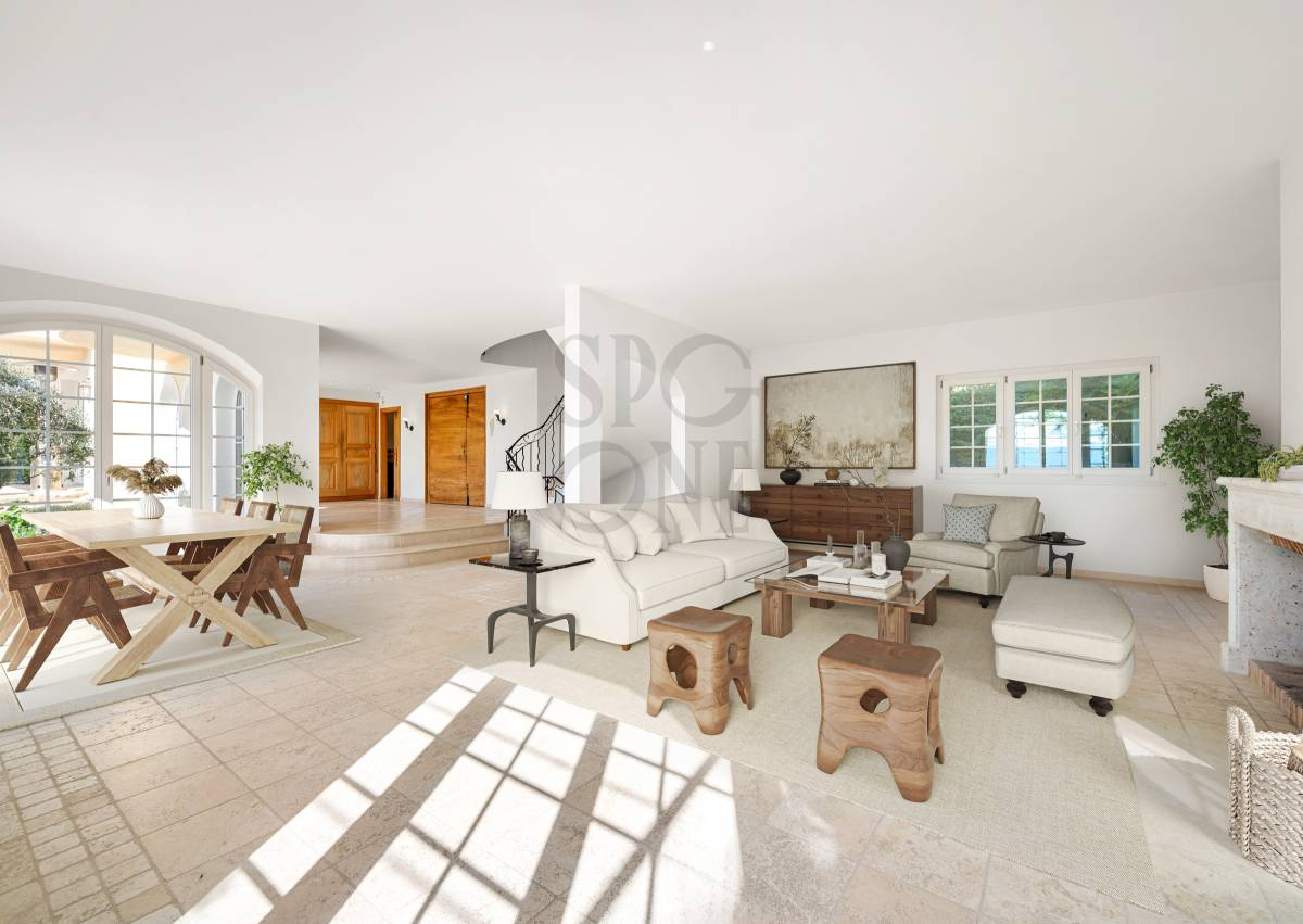 A mediterranean jewel between vineyards and lake