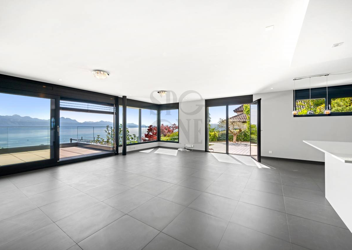 Villa d'architecte avec vue panoramique au cœur du Lavaux
