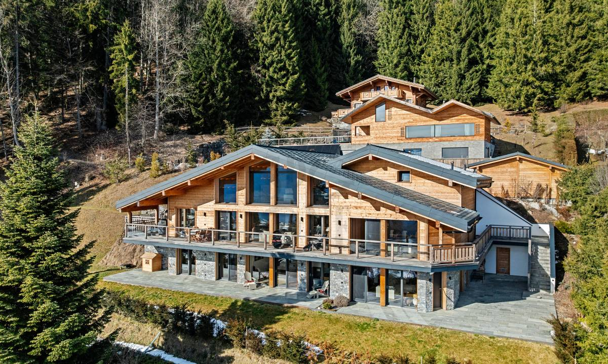 Chalet de grand standing avec vue panoramique