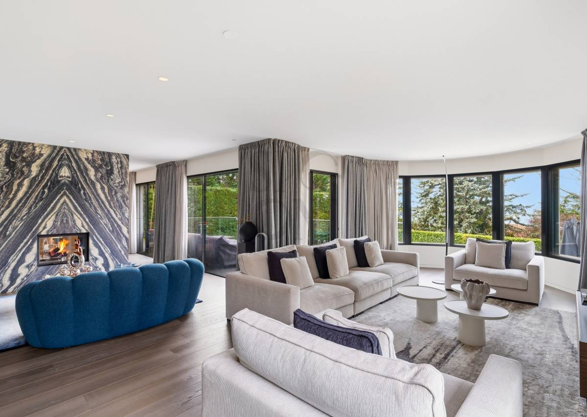 Élégante villa clé en main avec vue sur le lac – Cologny