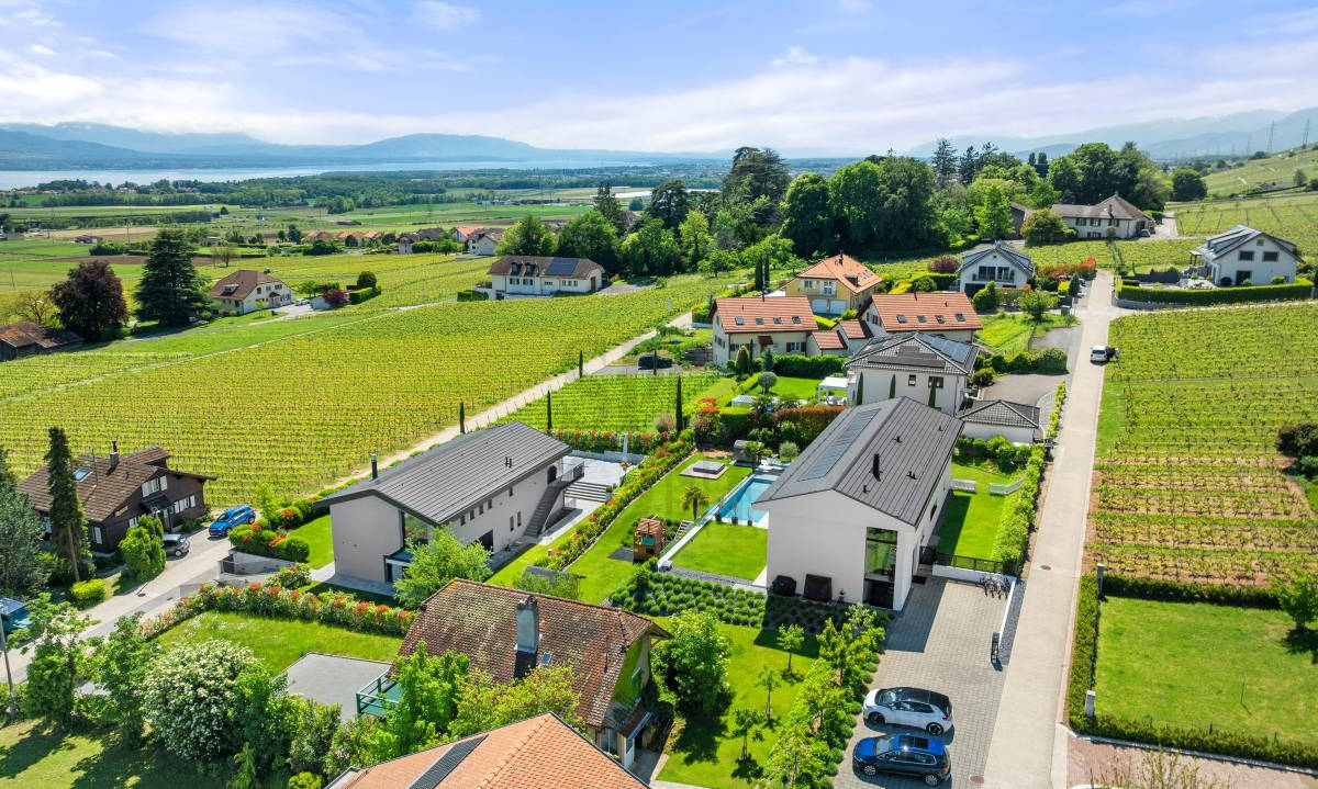 Entre design contemporain et horizon alpin