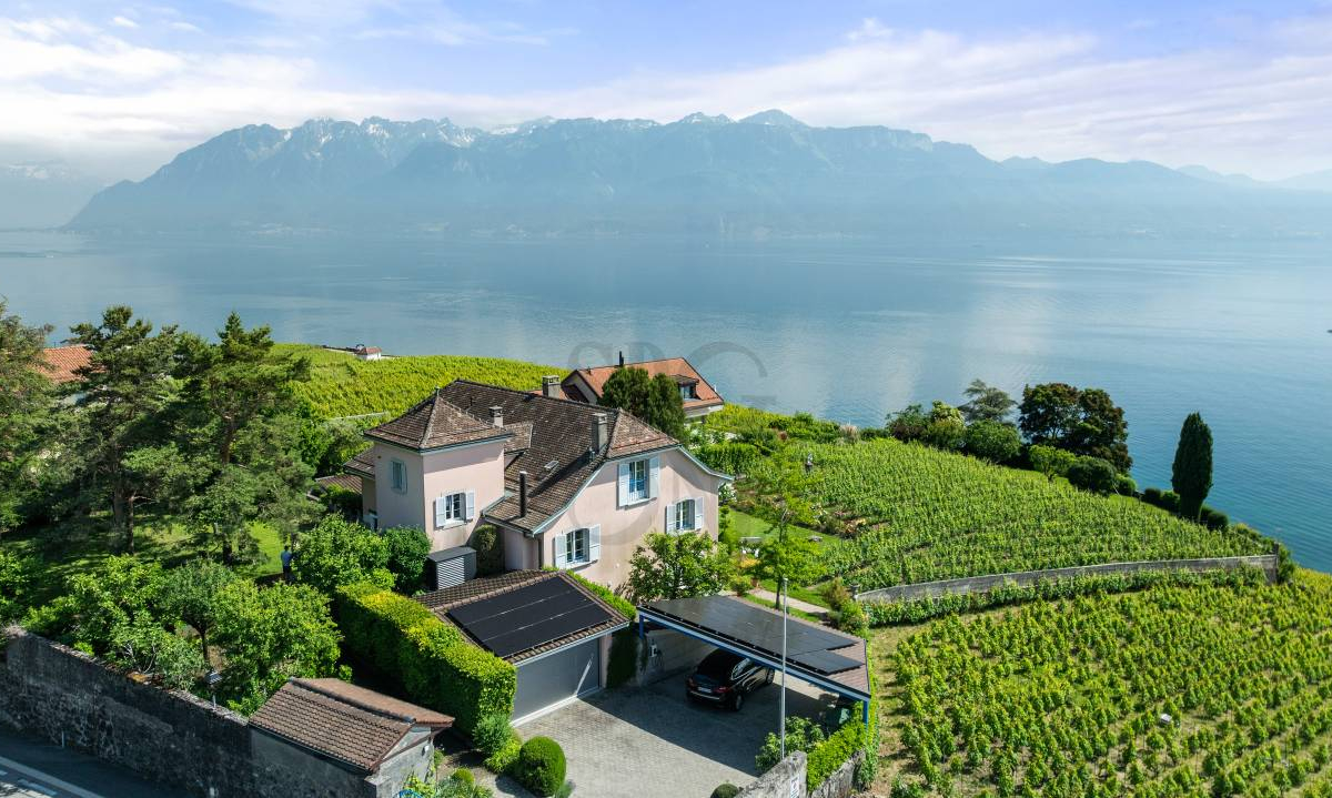 Elégante maison d'inspiration bourgeoise au coeur du Lavaux