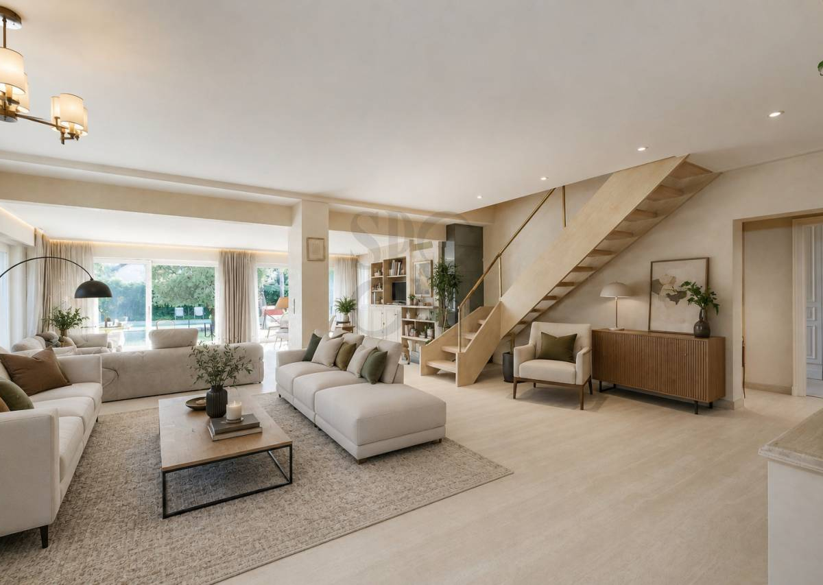 Élégante villa familiale avec piscine et pool house