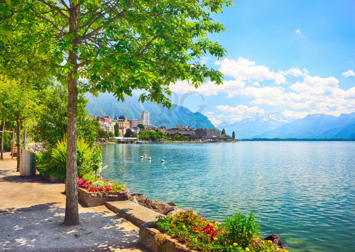 Appartement rénové en première ligne du lac
