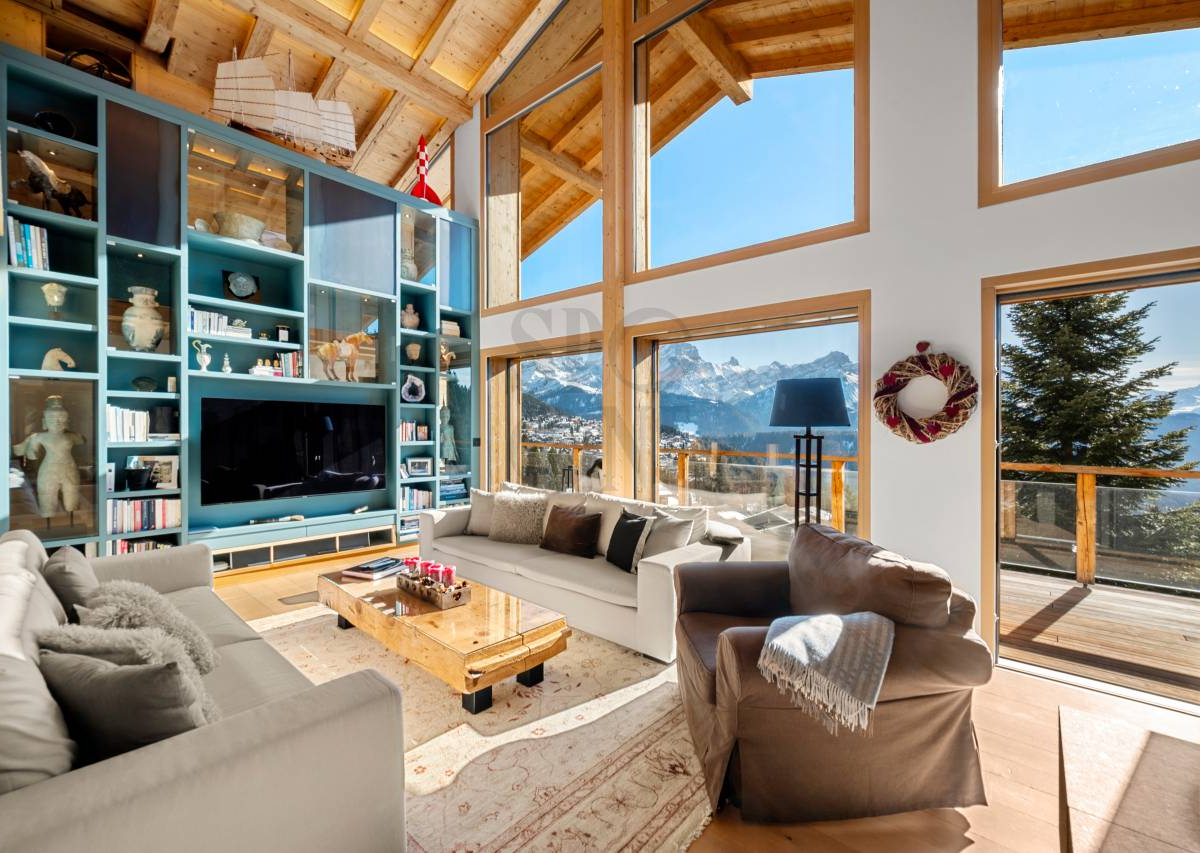 Chalet de grand standing avec vue panoramique