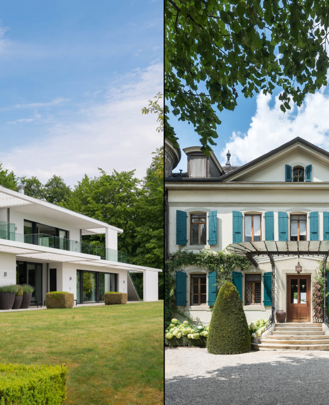 Villa moderne ou maison traditionnelle, un art de vivre