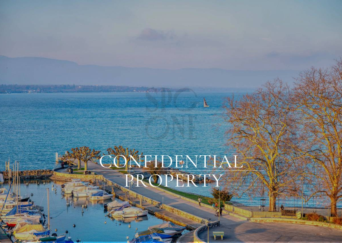 Penthouse en duplex au bord du lac avec terrasse et vue panoramique